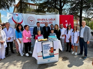 Isparta’da “Sağlıklı Çocuk, Sağlıklı Gelecek” Etkinliği: 430 Öğrenciye Eğitim