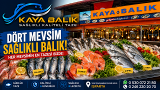 Isparta’da Taze Balığın Adresi: Kaya Balık