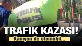 Isparta’da trafik kazası 