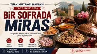 Isparta&rsquo;da T&uuml;rk Mutfağı Haftası Coşkusu Başlıyor