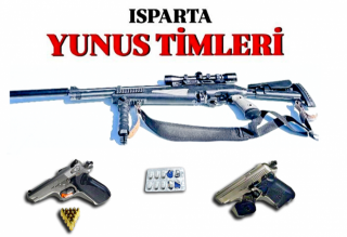 Isparta’da Yunus Timleri Denetimleri: Silah ve Uyuşturucuya Geçit Yok
