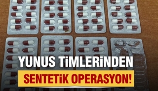 Isparta’da Yunus Timlerinden Sentetik Ecza Operasyonu