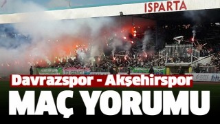ISPARTA DAVRAZSPOR MA&Ccedil; YORUMU