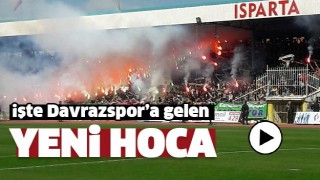 ISPARTA DAVRAZSPOR YENİ HOCASI A&Ccedil;IKLANDI