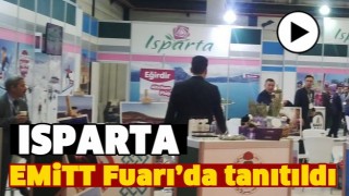 ISPARTA EMİTT FUARI'NDA TANITILDI