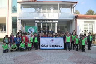 ISPARTA GAZİ İLKOKULU &Ouml;ĞRENCİLERİNDEN DSİ ZİYARETİ