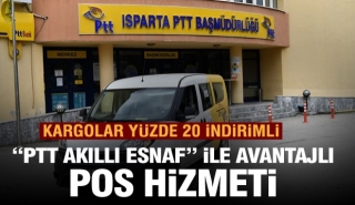 ISPARTA HABER: &ldquo;PTT AKILLI ESNAF&rdquo; İLE AVANTAJLI POS HİZMETİ