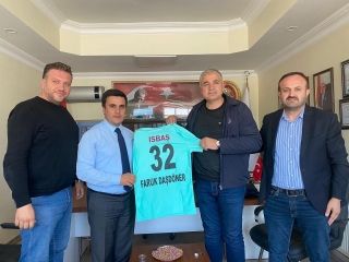 Isparta Halk Otob&uuml;sleri Başkanı Faruk Daşd&ouml;ner'den Isparta 32 Spor'a Destek