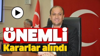 ISPARTA İL GENEL MECLİSİNDE &Ouml;NEMLİ KARARLAR 