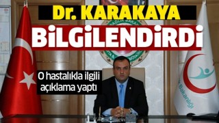   Isparta İl Sağlık M&uuml;d&uuml;r&uuml; O Hastalıkla ilgili A&ccedil;ıklama Yaptı