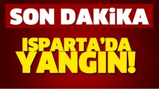 Isparta Marangoz At&ouml;lyesinde Yangın