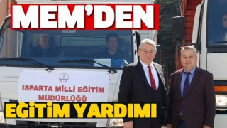 ISPARTA MEM'DEN EĞİTİM YARDIMI