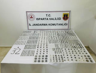 Isparta Merkez’de Tarihi Eser Operasyonu