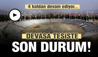 Isparta Mustafa Kemal Atatürk Güreş Alanı ve Spor Kompleksinde son durum!