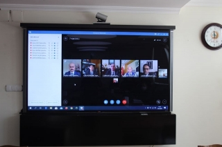 Isparta OBM'de Video Konferans Yöntemiyle Yapıldı