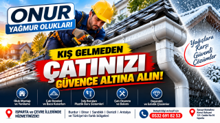 Isparta Onur Yağmur Olukları | Çatı ve Oluk Sistemleri