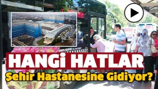 ISPARTA ŞEHİR HASTANESİNE GİDEN HALK OTOBÜSLERİ