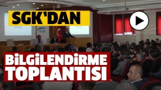 Isparta SGK Milli Eğitim M&uuml;d&uuml;rl&uuml;ğ&uuml; Personellerini Bilgilendirdi