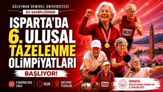 Isparta, Ulusal Tazelenme Olimpiyatları'na Ev Sahipliği Yapacak