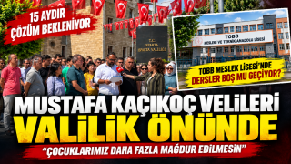 Isparta Valiliği &Ouml;n&uuml;nde Veliler Eğitim Sorunlarını Dile Getirdiler