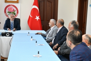 ISPARTA VALİLİĞİ'NDE &Ouml;NEMLİ TOPLANTI