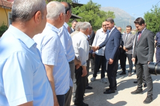 Isparta Valisi Aydın Baruş, Senirkent İl&ccedil;esine Ziyarette Bulundu
