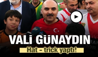  Isparta Valisi gazilerle futbol maçı yaptı   