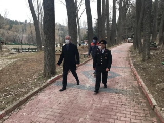 Isparta Valisi Seymenoğlu, Milas ve G&ouml;lc&uuml;k Tabiat Parkı'nda 