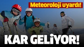 Isparta ve Burdur İ&ccedil;in Kar Yağışı Uyarısı