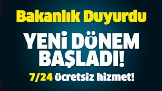 ISPARTA VE T&Uuml;M İLLERDE BAŞLADI 7/24 &Uuml;CRETSİZ HİZMET