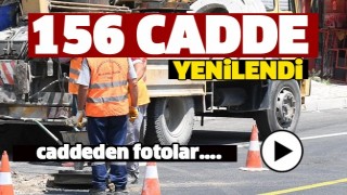 ISPARTA'DA 156 CADDE YENİLENDİ