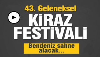 Isparta'da 43. Uluborlu Kiraz Festivali'ne doğru