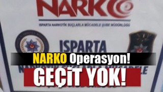 Isparta'da 52 gram esrar yakalandı