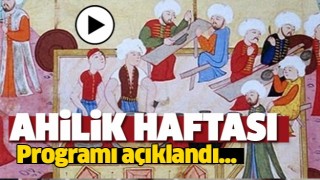 ISPARTA'DA AHİLİK HAFTASI KUTLAMALARI 2017