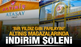 ISPARTA'DA ALTINİŞ KUYUMCULUK MAĞAZALARINDA İNDİRİM FIRSATLARI