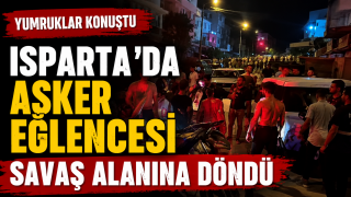 ISPARTA'DA ASKER EĞLENCESİ SAVAŞ ALANINA D&Ouml;ND&Uuml;
