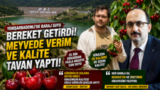 Isparta'da Baraj Suyu Bereket Getirdi: Meyvede Verim ve Kalite Tavan Yaptı