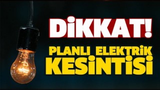 ISPARTA'DA BU B&Ouml;LGEDE ELEKTRİKLER KESİLECCEK