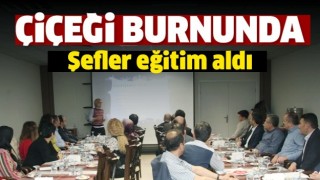 Isparta'da çiçeği burnunda şeflere eğitim verildi