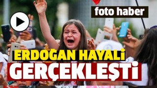 ISPARTA'DA CUMHURBAŞKANI G&Ouml;RME HAYALİ GER&Ccedil;EK OLDU