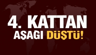 Isparta'da d&ouml;rd&uuml;nc&uuml; kattan beton zemine d&uuml;şt&uuml;