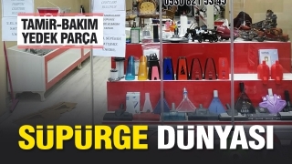 Isparta'da elektrikli süpürge tamiri ve yedek parçaları süpürge dünyasında