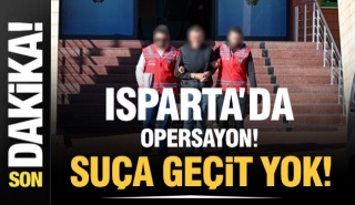 Isparta'da Firari Şahsa Şafak Operasyonu