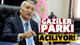 ISPARTA'DA GAZİLER PARKI A&Ccedil;ILIYOR