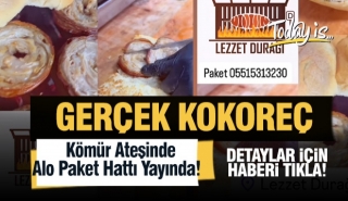 Isparta'da Gece Acıkanların Yeni Adresi Belli Oldu: K&ouml;m&uuml;r Ateşinde Ger&ccedil;ek Kokore&ccedil;!