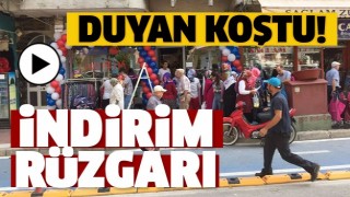 ISPARTA'DA GİYİMDE İNDİRİM R&Uuml;ZGARI