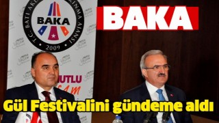 ISPARTA'DA G&Uuml;L FESTİVALİ G&Uuml;NDEME ALINDI