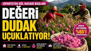 Isparta'da G&uuml;l Mesaisi Başladı