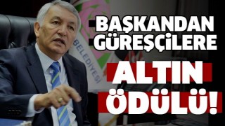 ISPARTA'DA ​G&Uuml;REŞ&Ccedil;İLERE BAŞKANDAN &Ouml;D&Uuml;L!