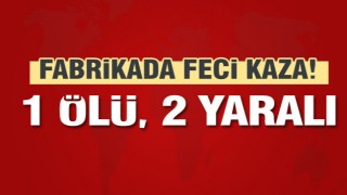 ISPARTA'DA HALI İPLİĞİ FABRİKASINDA KAZA: 1 ÖLÜ, 2 YARALI